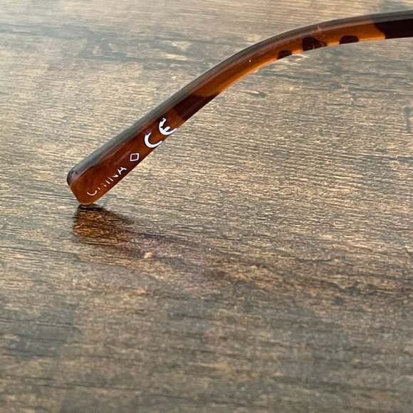 Betsey Johnson Cat Eye Frames Only Tortoiseshell Brown Women’s Glasses Designer - Picture 9 of 9